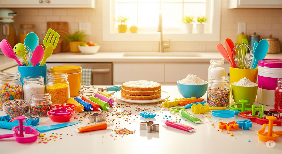 Backzutaten perfekt abgemessen